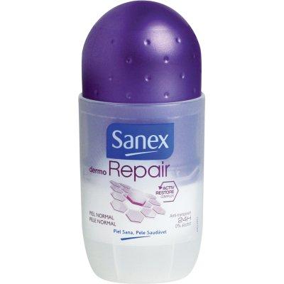 Foto sanex desodorante dermo repair roll-on 45 ml.