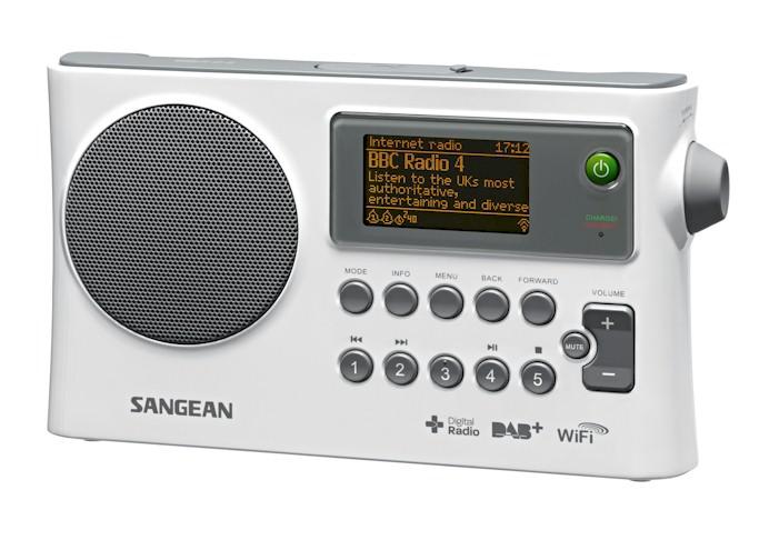 Foto Sangean WFR-28, radio Internet portátil WiFi, DAB y FM con control remoto