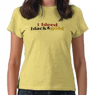 Foto Sangro negro y el oro Tshirt