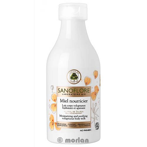 Foto Sanoflore miel nutritiva leche corporal hidratante calmante, 250ml