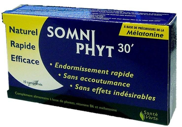 Foto Sante Verte Somniphyt 30' 10 comprimidos