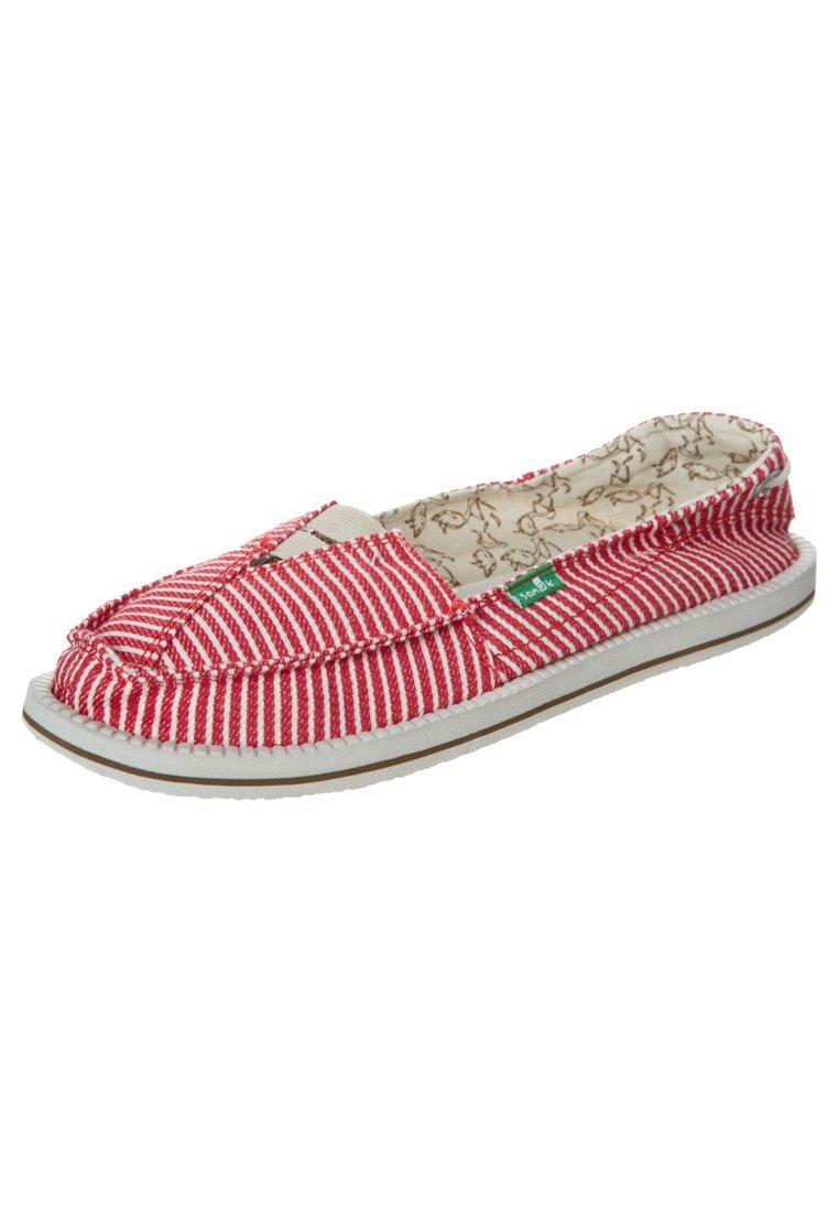 Foto Sanuk CASTAWAY Mocasines rojo