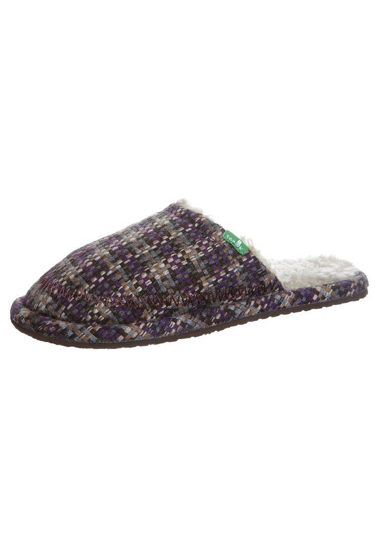 Foto Sanuk Pantuflas morado