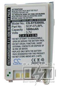 Foto Sanyo SCP-5300 batería (1000 mAh)