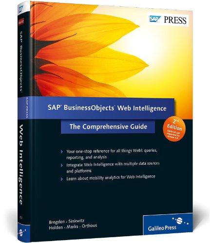 Foto Sap Businessobjects Web Intelligence: the Comprehensive Guid: The Comprehensive Guide