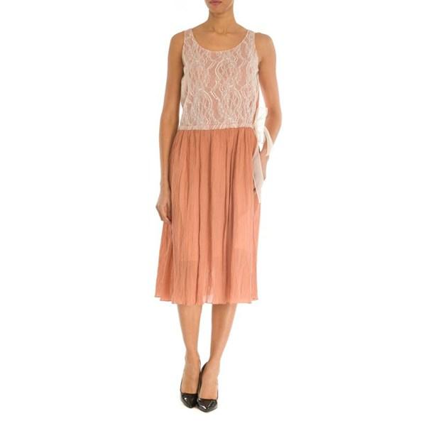 Foto Sarah Wayne - VESTIDO SIN MANGAS COLOR MAQUILLAGE