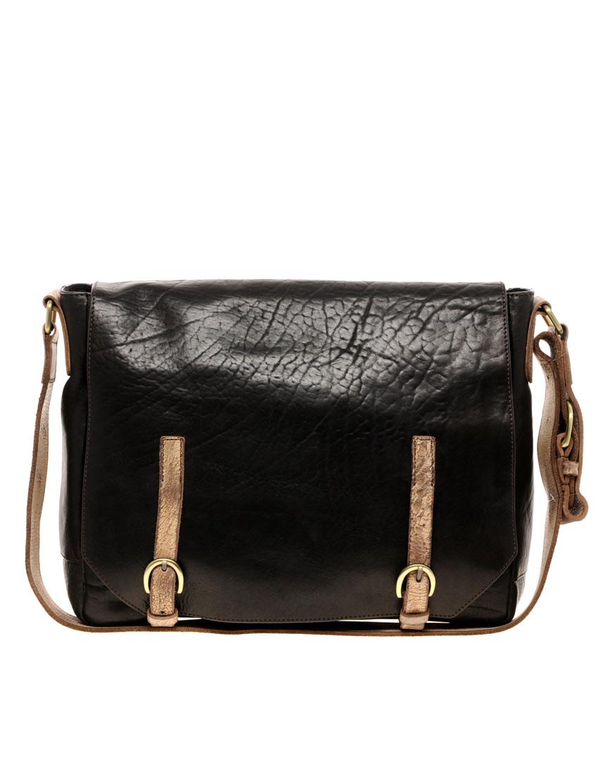 Foto Satchel con doble asa de cuero Nine Five de Urban Code Turba