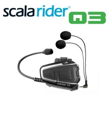 Foto Scala Rider Q3, intercom moto Bluetooth multipunto con radio FM