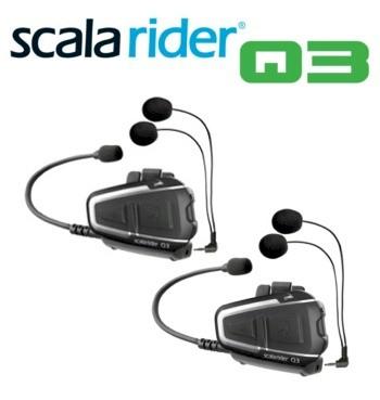 Foto Scala Rider Q3 Multiset, intercom moto-moto Bluetooth