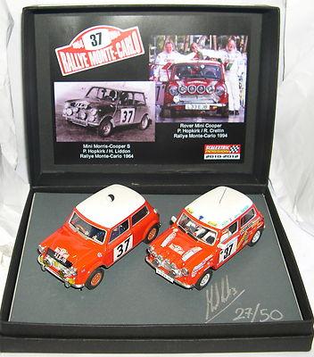 Foto Scalextric Passion Sp006 Mini Cooper Rally Montecarlo 1964-1994  Lted.ed Mb
