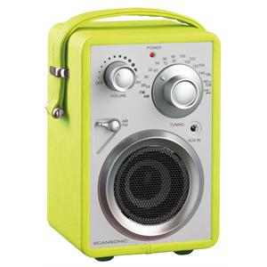 Foto SCANSONIC PA680 Radio portátil color lima