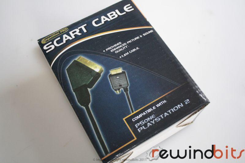 Foto SCART cable for PS1 PS2 and PS3 with composite port for light gun