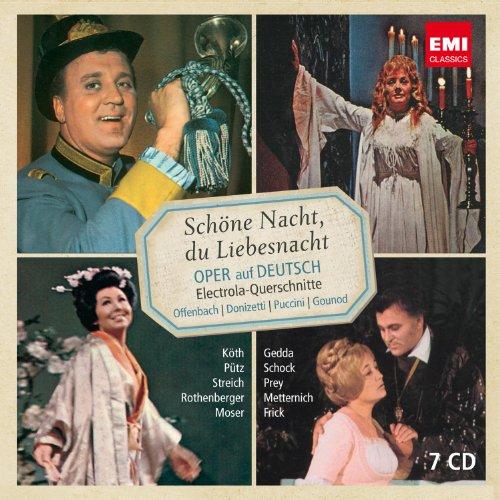 Foto Schöne Nacht, Du Liebesnacht - Rossini, Donizetti, Puccini, Adam, Offenbach, Gounod (Electrola Querschnitte) Limited Edition (7 Cds)