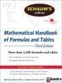 Foto Schaum's Outline Of Mathematical Handbook Of Formulas And Tables, 3Ed