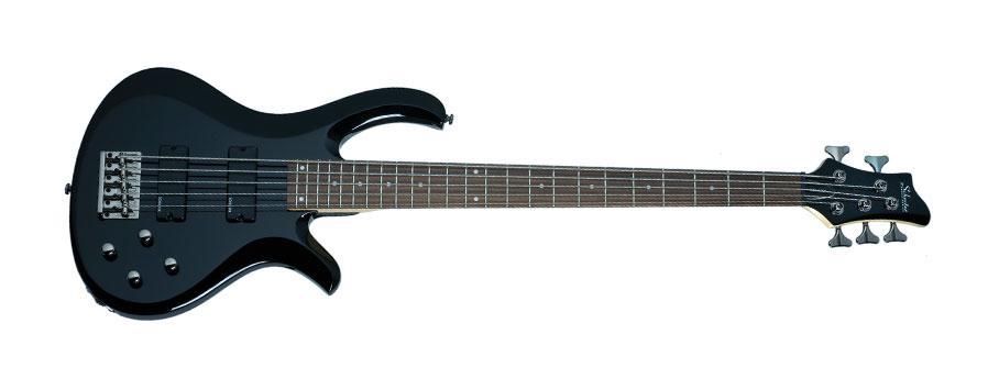 Foto Schecter Riot Deluxe 5 Gloss Black BLK Bajo