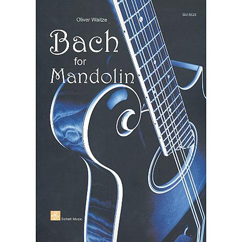 Foto Schell Bach for Mandolin, Libro de partituras