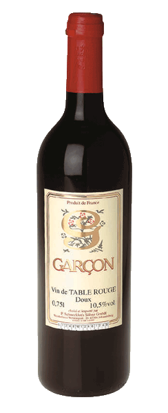 Foto Schneekloth Garçon Rotwein lieblich 0,75 l 2010 Frankreich sonstiges