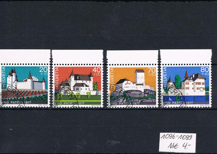 Foto Schweiz 4 Werte (20 C 80 C) 1977