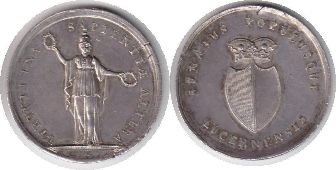 Foto Schweiz Silbermedaille o J