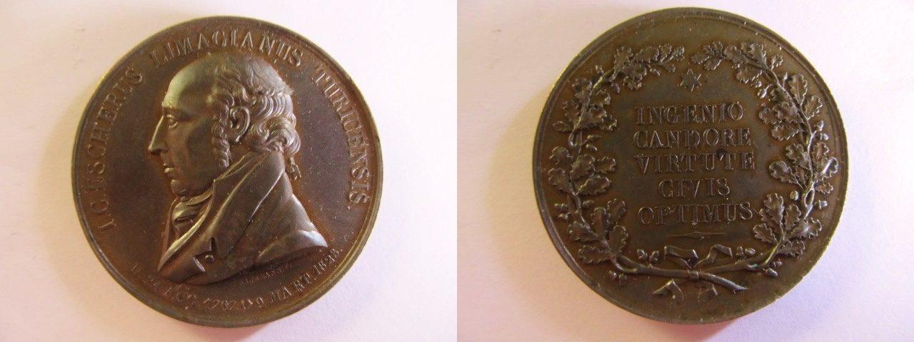 Foto Schweiz / Zürich Br -Medaille 1823