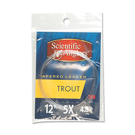 Foto Scientific Anglers Premium Freshwater Leader Trout 12’ 6X