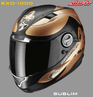 Foto Scorpion Exo-1000 Sublim Casco Moto Airfit Concept� Talla M Oferta Solo Queda 1