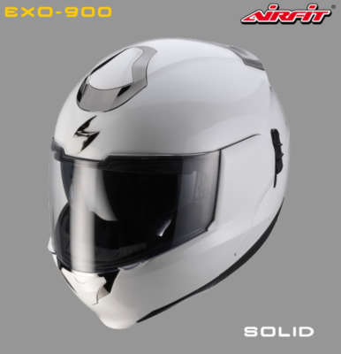 Foto Scorpion Exo-900 Casco Moto Blanco Airfitconcept� T.m
