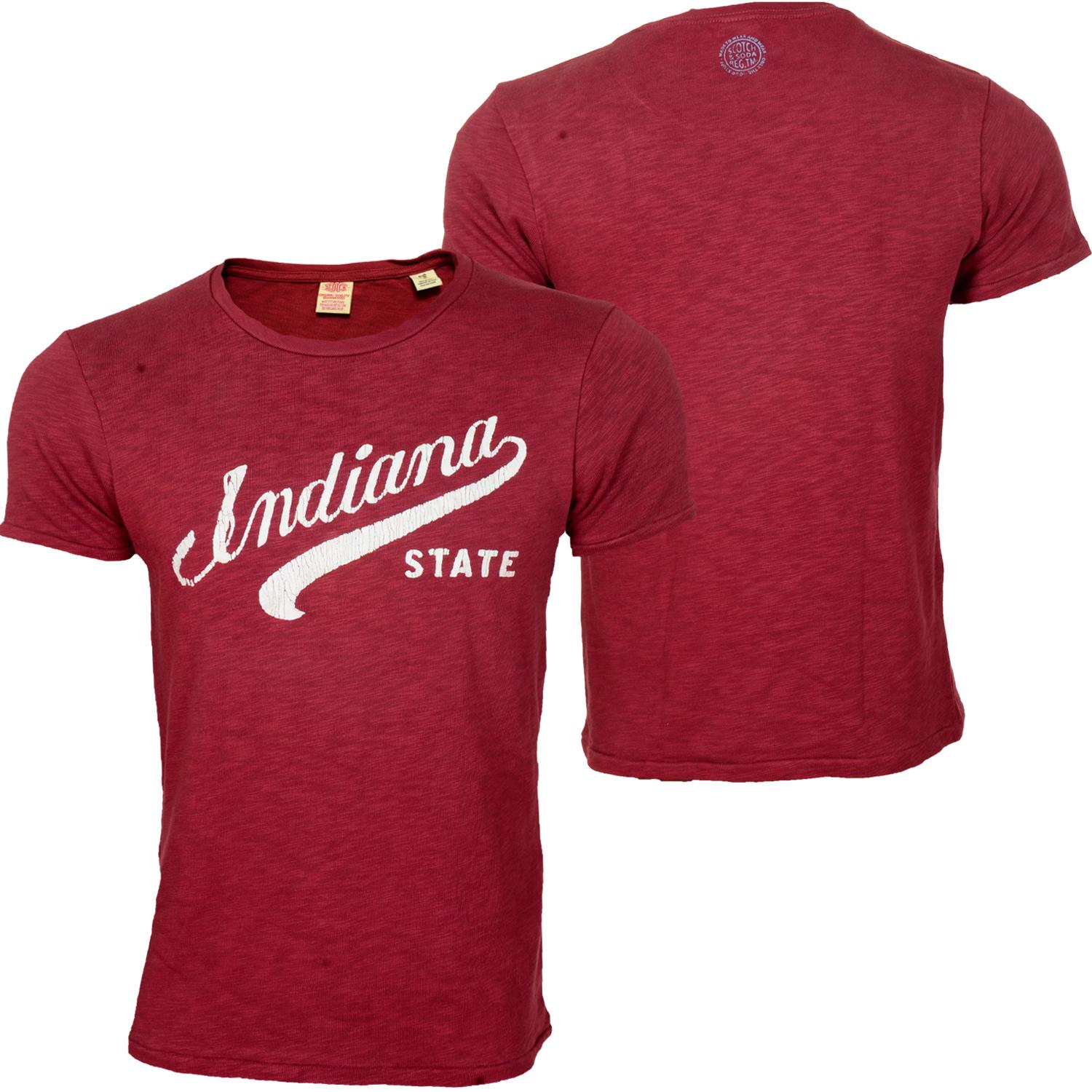 Foto Scotch & Soda Indiana State T-shirt Oscuro