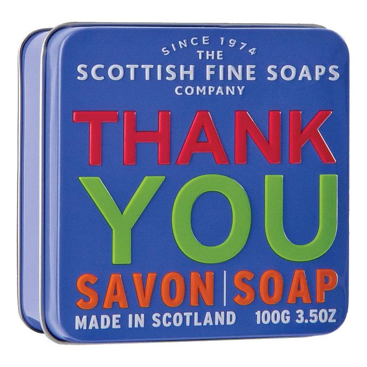 Foto Scottish Fine Soaps Thank You Soap Tin