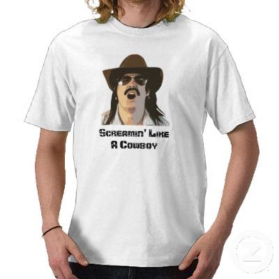 Foto Screamin tiene gusto de un vaquero Clyde Camiseta