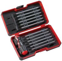 Foto screwdriver box, multi handle, 13 pcs; 060 FELO-SMART BOX 13-PCS
