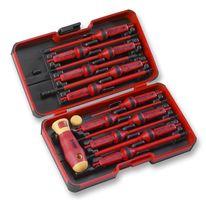 Foto screwdriver set, insulated 12 pcs; 063 E-SMART BOX 12-PCS
