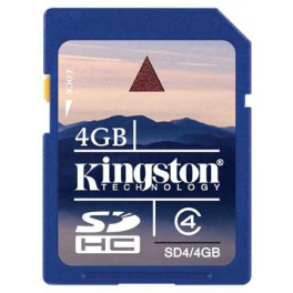 Foto Sd 4gb secure digital kingston