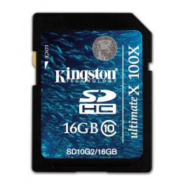 Foto Sd hc 16gb class 10 g2 kingston