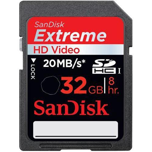 Foto Sdhc 32GB Extreme HD Video 20M