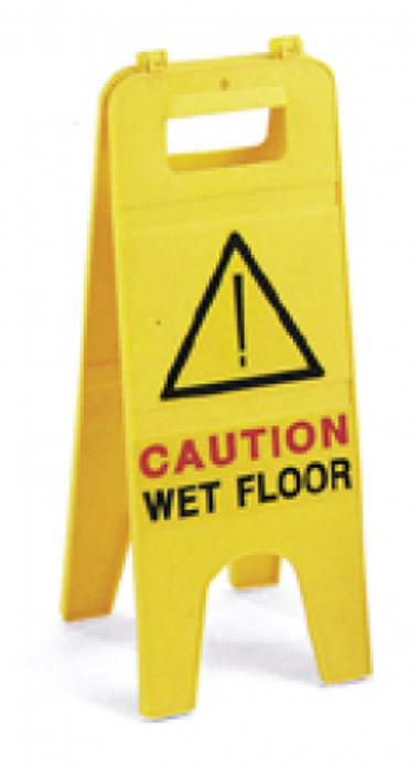 Foto Señalizacion piso mojado