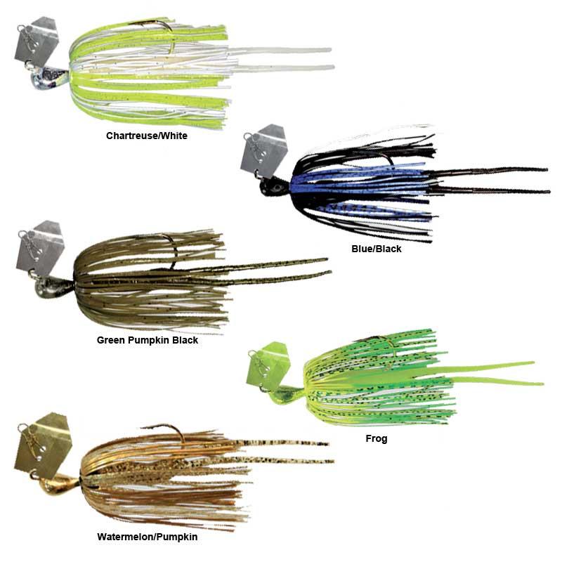 Foto señuelo chatterbait zman original 14g blue/black