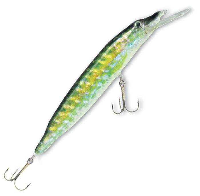 Foto señuelo flotante balzer colonel gold natural power lucio 10cm
