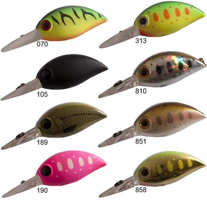 Foto señuelo flotante zip baits hickory mdr color 070