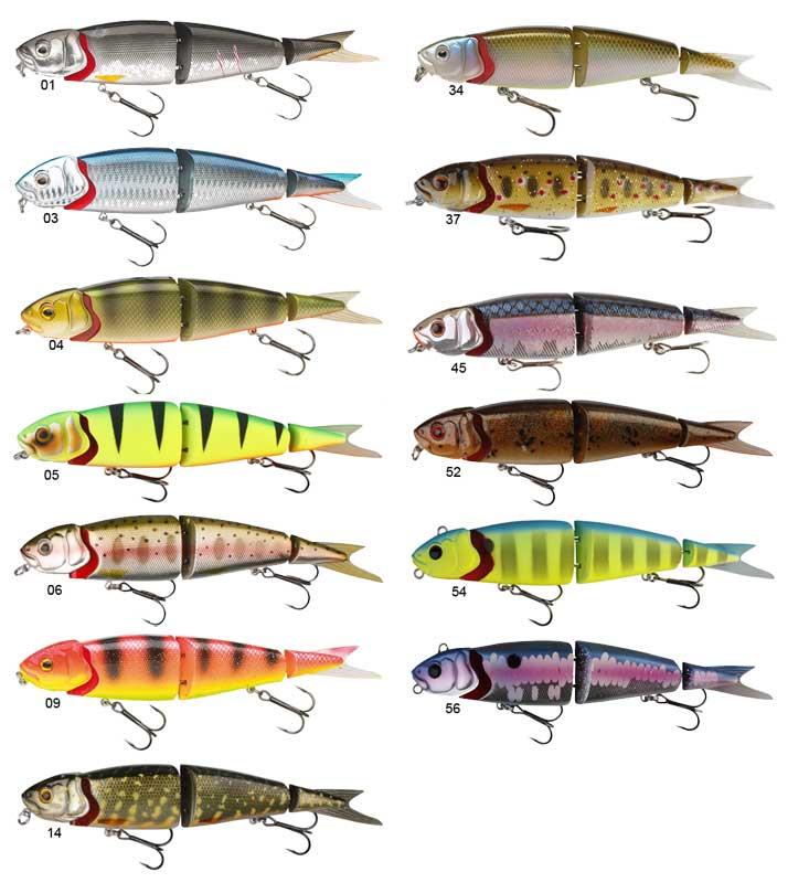 Foto señuelo hundido savage gear 4play herring lip lures 13cm 06-arco iris