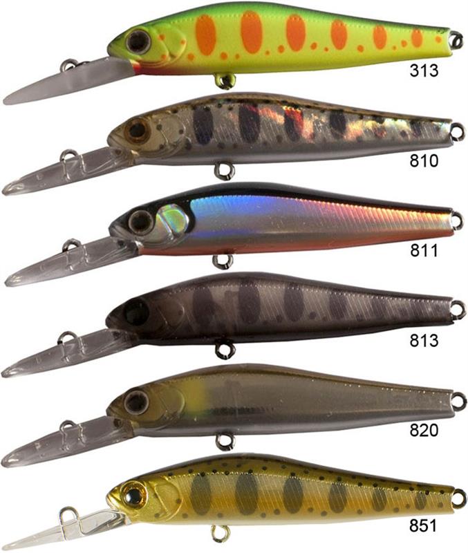 Foto señuelo hundido zip baits rigge 56 s line color 851