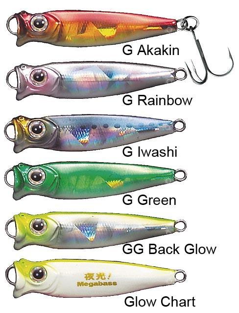 Foto señuelo megabass metal-x slide wobbler 30g g green - 30g