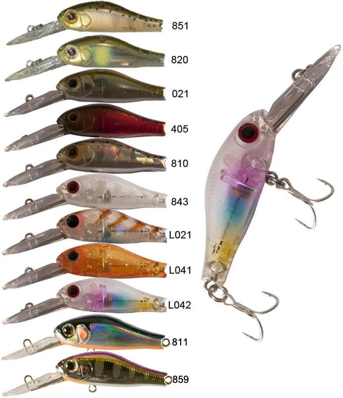Foto señuelo suspendido zip baits rigge deep 35f color 021