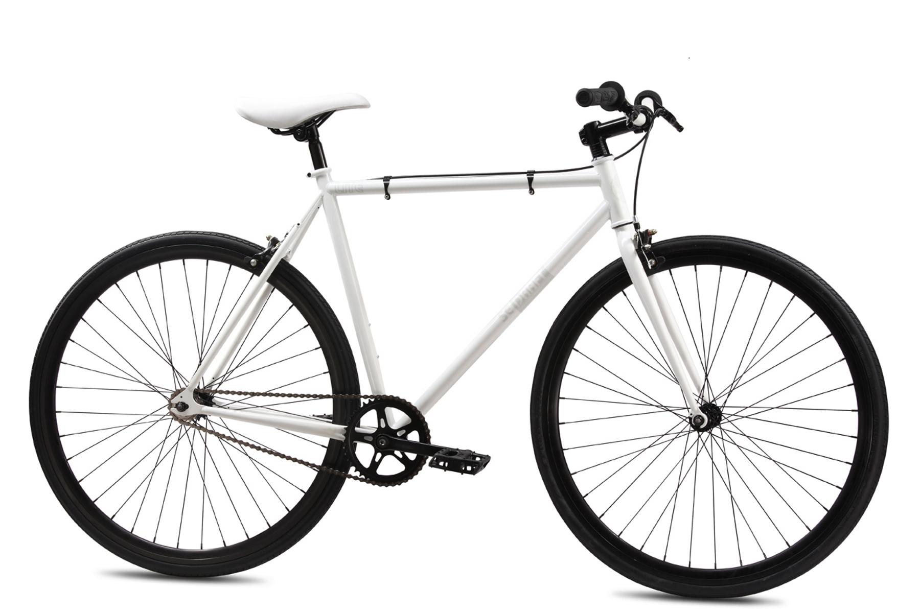 Foto SE Bikes Draft Lite Bicicleta sin cambios blanco, 55 cm