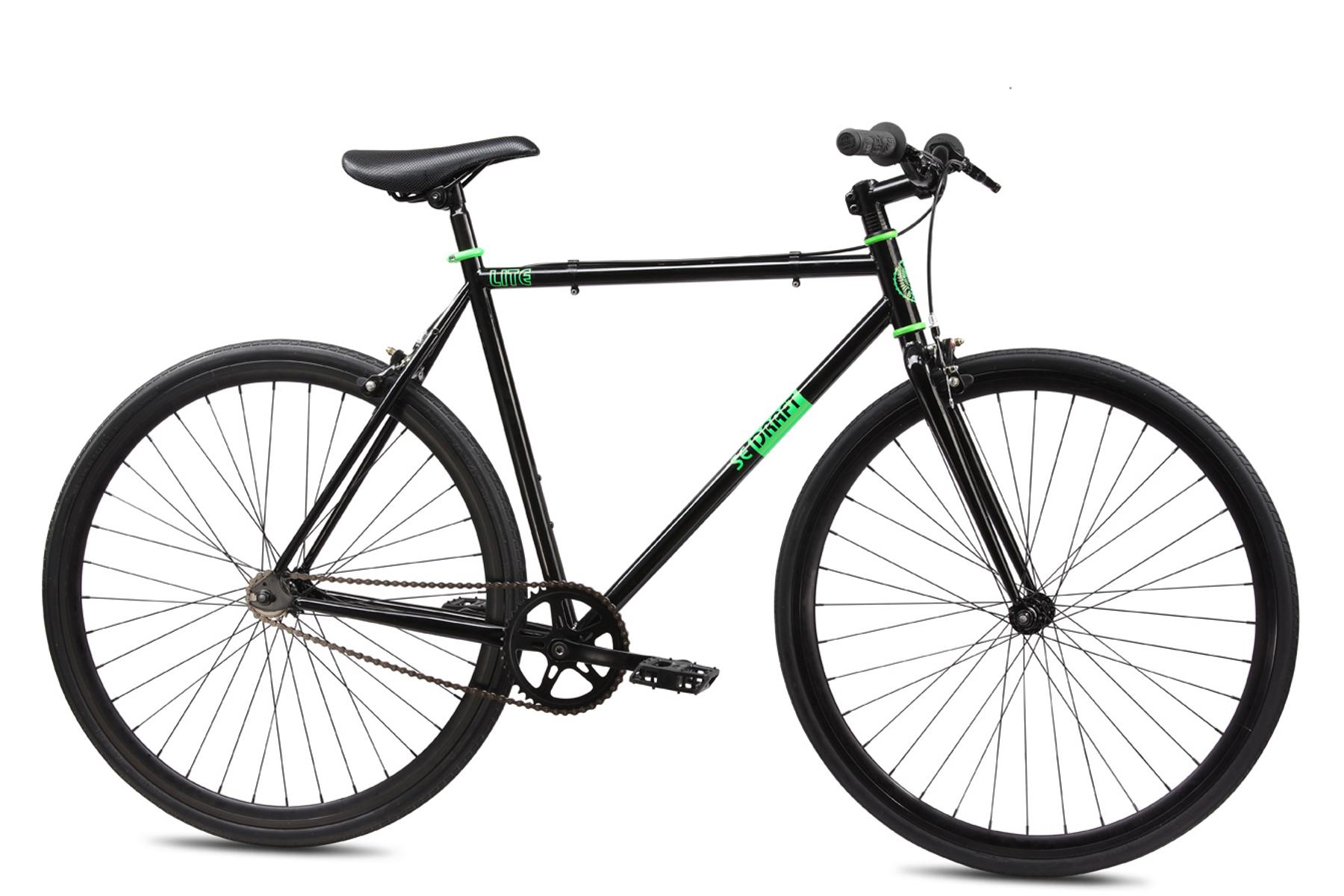 Foto SE Bikes Draft Lite Bicicleta sin cambios negro, 55 cm