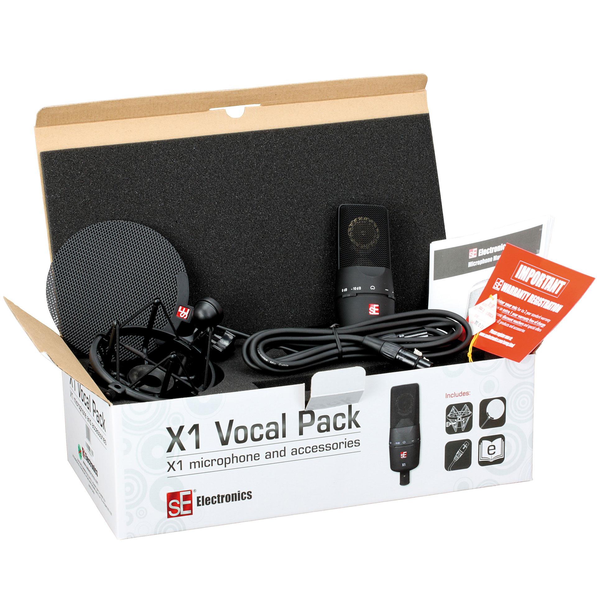 Foto SE Electronics X1 Vocal Pack, Micrófono