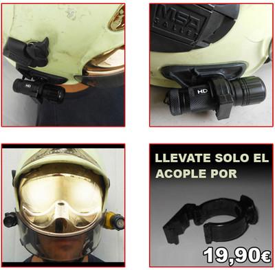 Foto Se Vende Fire Cam (sport Cam) Hd + Adaptador Para Casco De Bombero Gallet