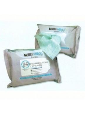 Foto Seanergy toallitas desmaquillante y exfoliante 25u,