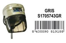 Foto Secador casco parlux superaria gris stand pie s1705743gr