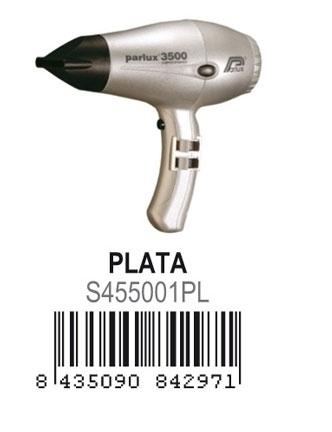 Foto Secador De Mano Parlux 3500 Plata